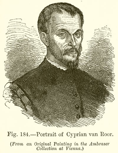 Cyprian Van Roorin muotokuva tekijältä English School