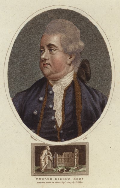 Edward Gibbonin muotokuva tekijältä English School