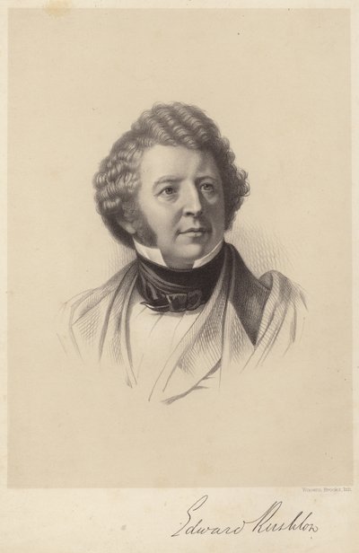 Edward Rushtonin muotokuva tekijältä English School
