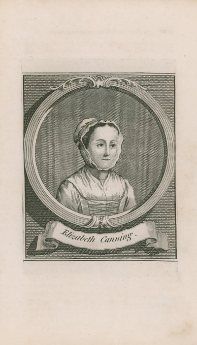 Elizabeth Canningin muotokuva tekijältä English School