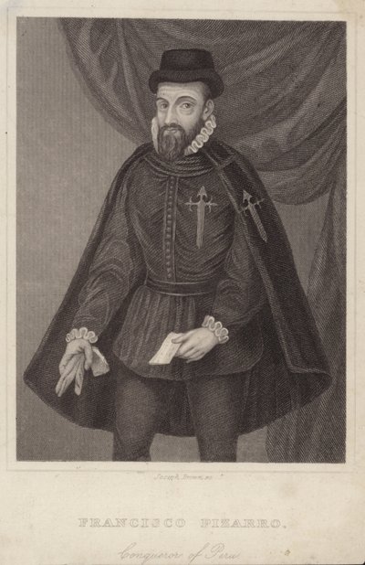 Francisco Pizarron muotokuva tekijältä English School