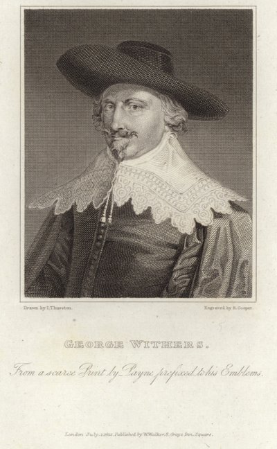 George Witherin muotokuva tekijältä English School