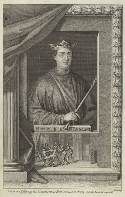 Henry II:n muotokuva Englannista tekijältä English School