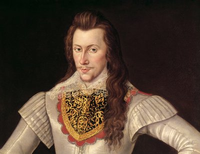 Henry Wriothesleyn (1573-1624) muotokuva, Southamptonin kolmas jaarli n. 1600 (yksityiskohta) tekijältä English School