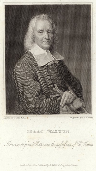 Izaak Waltonin muotokuva tekijältä English School