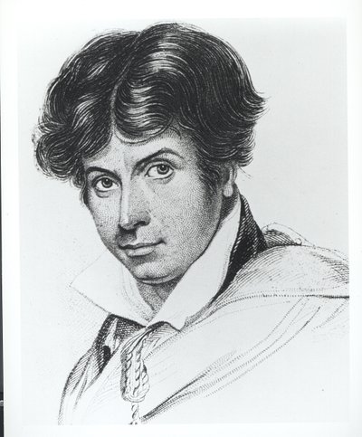 Muotokuva James Henry Leigh Huntista (1784-1859) tekijältä English School