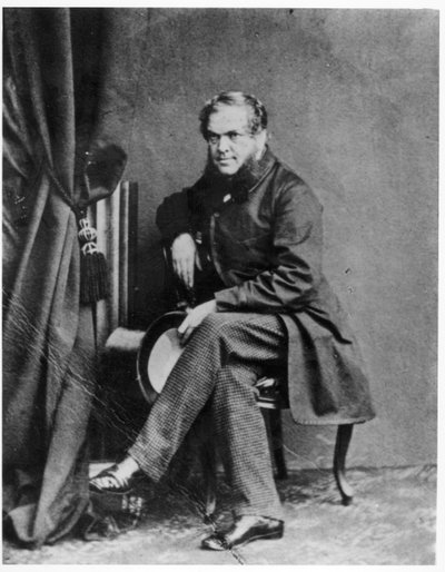 John Forsterin muotokuva (1812-76) tekijältä English School