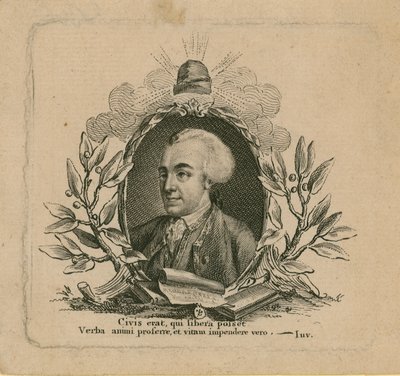John Wilkesin muotokuva tekijältä English School