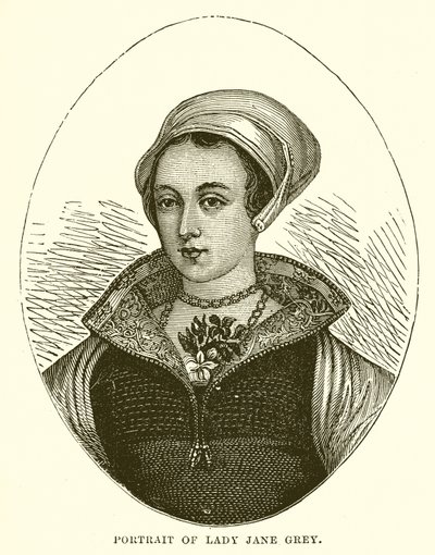 Lady Jane Grayn muotokuva tekijältä English School