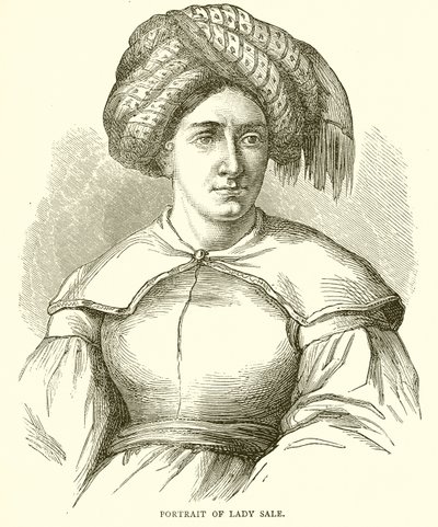 Lady Salen muotokuva tekijältä English School