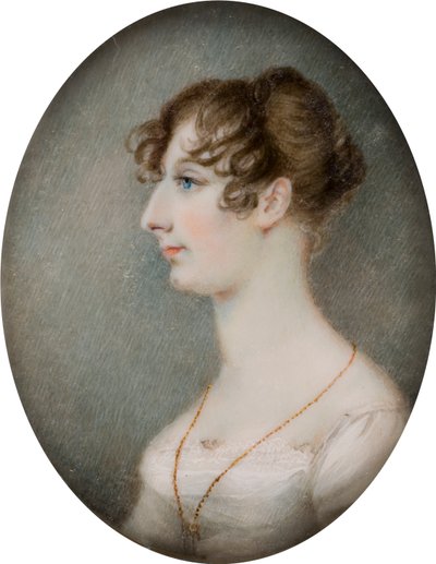 Muotokuva Lucysta, arvoisa rouva Whitmoresta, myöhemmin Lady Lucy Whitmoresta (1792-1840), n. 1810-40 (öljy kankaalle) tekijältä English School