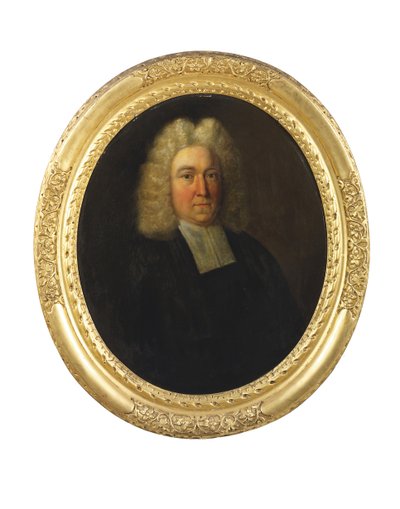 Pastori Joseph Cooksonin muotokuva, 1700-luvun alku (öljy kankaalle) tekijältä English School