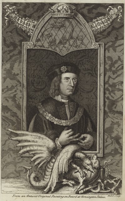 Englannin Richard III:n muotokuva tekijältä English School