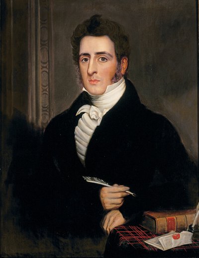 Robert Bennettin muotokuva, n. 1830 tekijältä English School