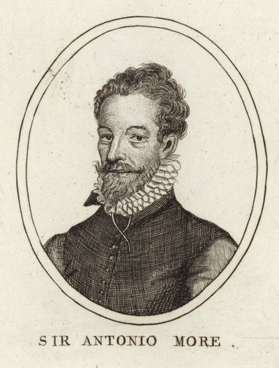 Sir Antonis Morin muotokuva tekijältä English School