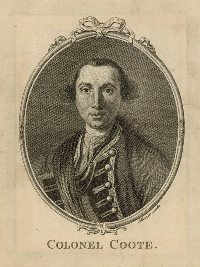 Sir Eyre Cooten muotokuva tekijältä English School
