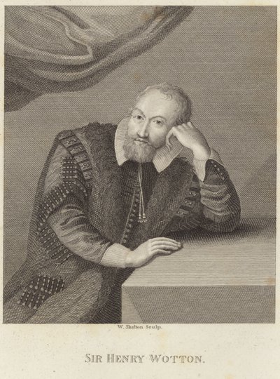 Sir Henry Wottonin muotokuva tekijältä English School