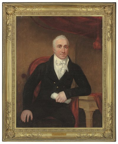 Sir Manasseh Lopesin muotokuva tekijältä English School
