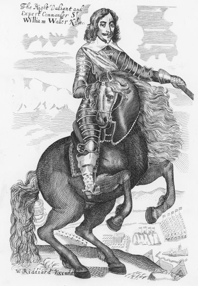 Sir William Wallerin muotokuva (kaiverrus) tekijältä English School
