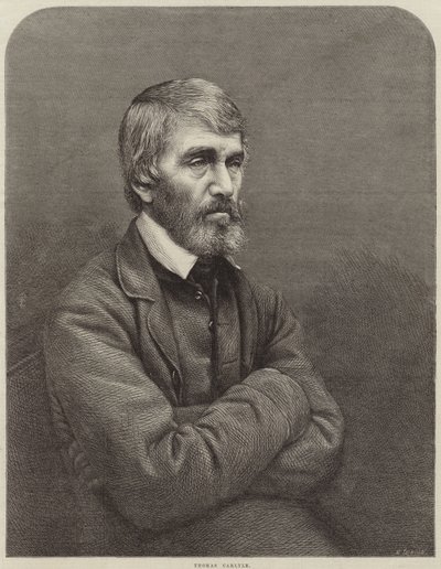 Thomas Carlylen muotokuva tekijältä English School