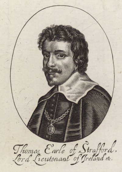 Thomas Wentworthin muotokuva tekijältä English School