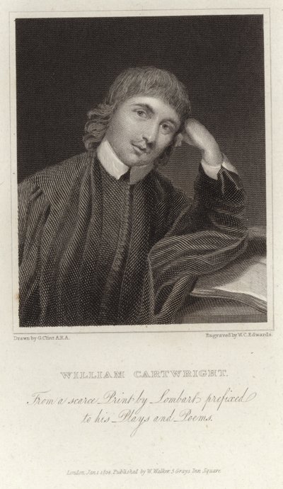 William Cartwrightin muotokuva tekijältä English School
