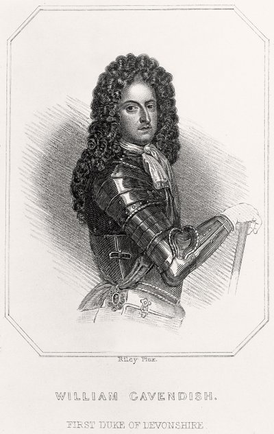William Cavendishin, Devonshiren 1. herttuan, muotokuva, 1835 tekijältä English School