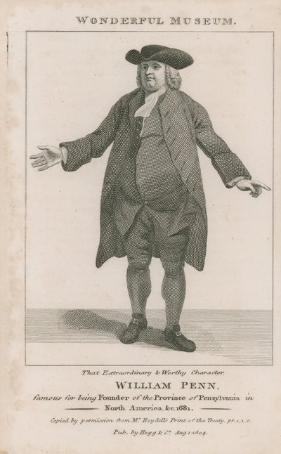 William Pennin muotokuva tekijältä English School