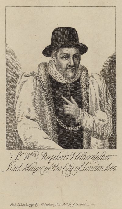 William Ryderin muotokuva tekijältä English School