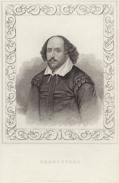 William Shakespearen muotokuva tekijältä English School