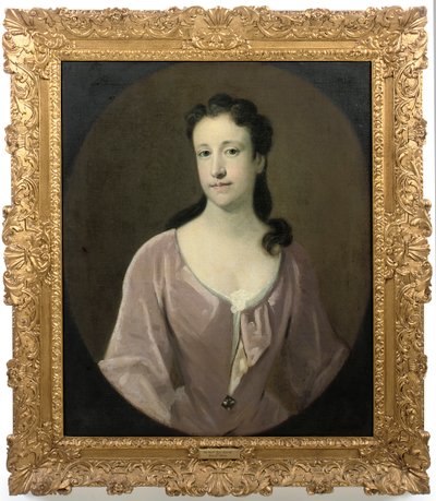 Naisen muotokuva. perinteisesti tunnistettu rouva Dorothy Smithiksi, s. Barret-Lennard tekijältä English School