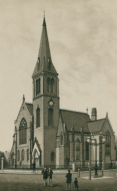 Presbyteerinen kirkko, Ipswich (litografia) tekijältä English School
