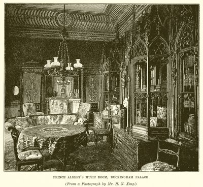 Prince Alberts Music Room, Buckinghamin palatsi tekijältä English School