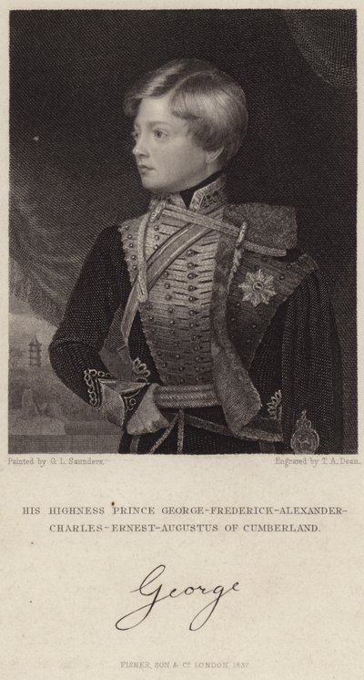 Cumberlandin prinssi George-Frederick-Alexander-Charles-Ernest-Augustus tekijältä English School