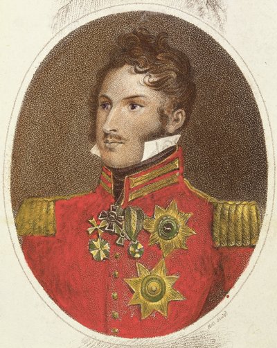 Saxe-Cobourg-Gothan prinssi Leopold (1790-1865) 1816 tekijältä English School