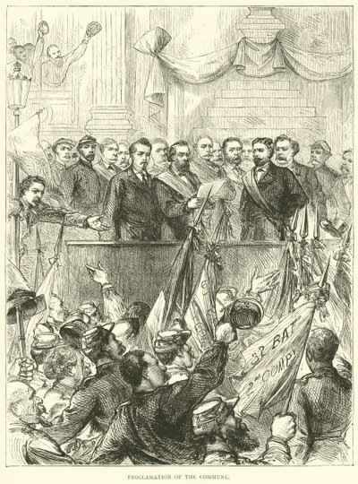 Kommuunin julistus, maaliskuu 1871 tekijältä English School