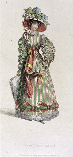 Promenade Dress, muotilevy Ackermann
