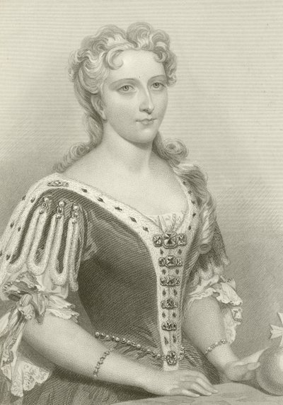 Kuningatar Caroline, kuningas George II:n puoliso tekijältä English School