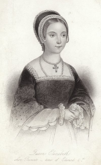 Englannin kuningatar Elizabeth I tekijältä English School
