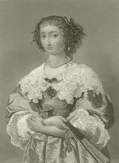 Kuningatar Henrietta Maria, kuningas Kaarle I:n kuningatar tekijältä English School