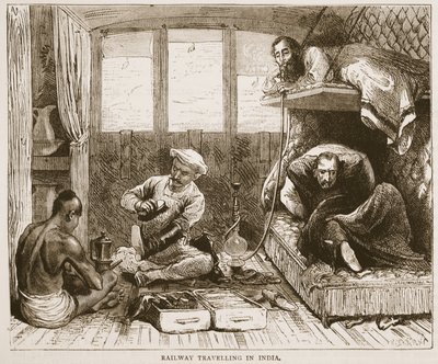 Junamatka Intiassa, kuvitus Cassells Illustrated History of Englandista tekijältä English School