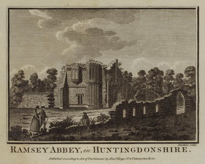 Ramsey Abbey, Huntingdonshiressa (kaiverrus) tekijältä English School