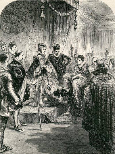 Venäjän ensimmäisen suurlähetystön vastaanotto Englannissa, 1865 tekijältä English School