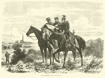 Tiedustelu lähellä Strasburgia, syyskuu 1870 tekijältä English School