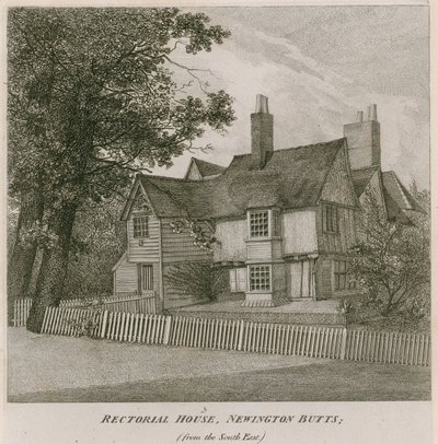Rectorial House Newington Buttsissa, Southwarkissa, Lontoossa, kaakosta tekijältä English School