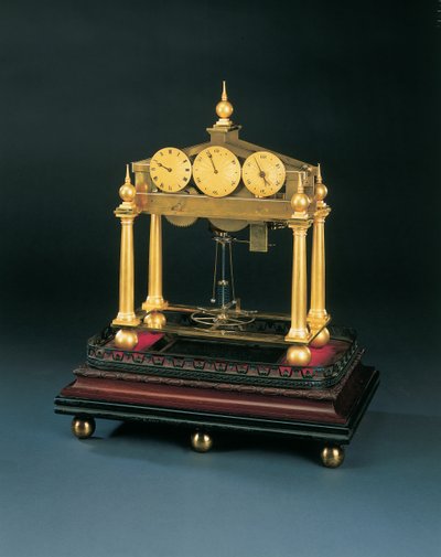 Regency-pöydän säädin, John Moxonin tai Sir William Congreven, n. 1820 tekijältä English School