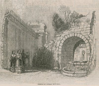 Colosseumin uudelleen avaaminen, Regents Park: Apollo Epikuroksen temppeli tekijältä English School