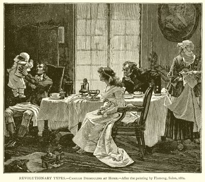 Vallankumoukselliset tyypit. - Camille Desmoulins kotona tekijältä English School