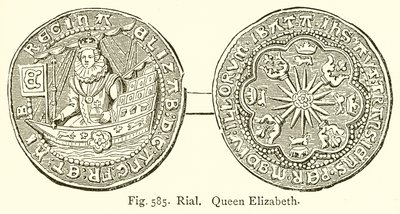 Rial. kuningatar Elizabeth tekijältä English School