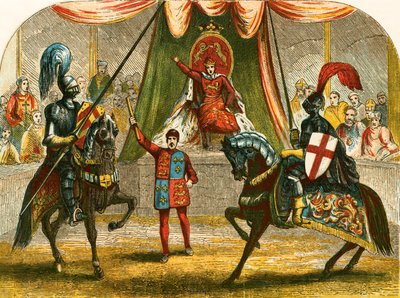 Richard II lopettaa taistelun Norfolkin ja Herefordin herttuoiden välillä tekijältä English School